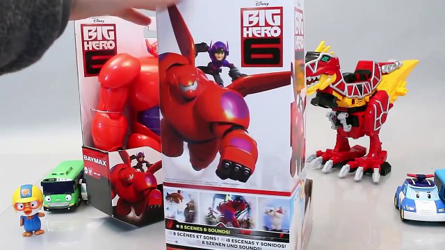 빅히어로6 베이맥스 타요 또봇 카봇 뽀로로 폴리 다이노포스 장난감 Disney Big Hero 6 Baymax Toys Игрушки ベイマックスのおもちゃ
