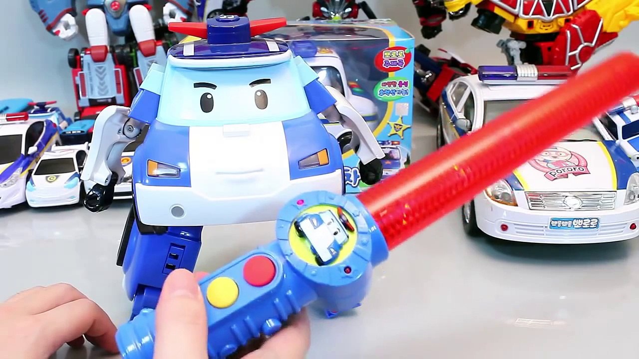 뽀로로 경찰차 폴리 타요 또봇 카봇 장난감 Tayo the Little Bus мультфильмы про машинки Робокар Поли Игрушки Toy