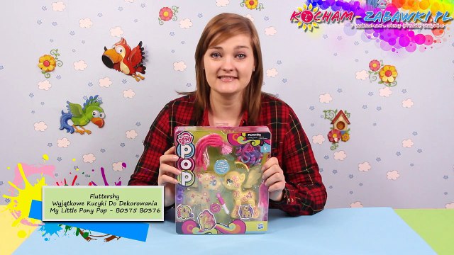 Fluttershy - Cutie Mark Magic / Wyjątkowe Kucyki - My Little Pony Pop - B0375 B0376