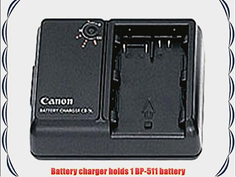 Canon CB-5L Battery Charger for BP511-BP535 Series Batteries