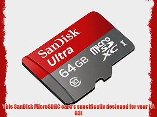 Professional Ultra SanDisk 64GB MicroSDXC LG G3 card is custom formatted for high speed lossless