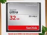 SanDisk Ultra 32GB Compact Flash Memory Card Speed Up To 50MB/s- SDCFHS-032G-G46 (Label May