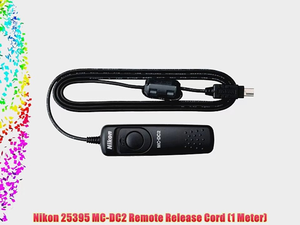 Nikon 25395 MC-DC2 Remote Release Cord (1 Meter)