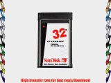 SanDisk 32MB PCMCIA PC Card II Flash Disk ATA Memory - ATA-32MB-SD