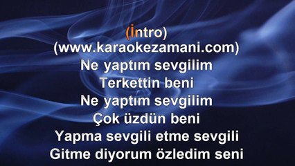 Ali Özmen - Özledim Seni - (2012) TÜRKÇE KARAOKE