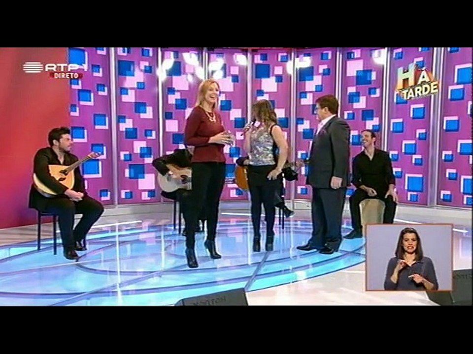 Dora Maria no ha tarde da rtp com o tema - a vida vai