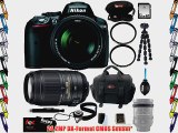 Nikon D5300 24.2 MP CMOS Digital SLR Camera with 18-140mm f/3.5-5.6G ED VR AF-S DX NIKKOR Zoom