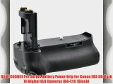 Xit XTCG5DIII Pro Series Battery Power Grip for Canon EOS 5D Mark III Digital SLR Cameras (BG-E11)