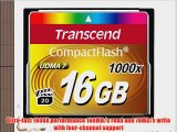 Transcend Information 16GB Compact flash Card - TS16GCF1000 (160/70 MB/s)