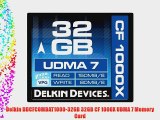 Delkin DDCFCOMBAT1000-32GB 32GB CF 1000X UDMA 7 Memory Card