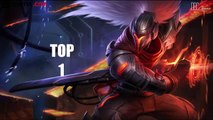 [LOL Highlight] TOP 5 Yasuo Montage - Best Yasuo plays of Kr solo Q 2015