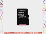 Kingston 64 GB microSD Extended Capacity (microSDXC)