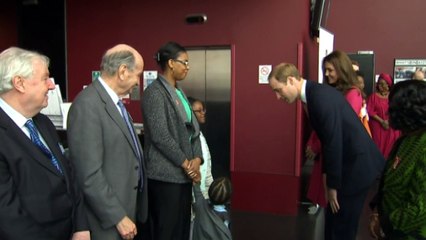 Kate makes final public appearance before giving birth