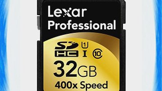 Lexar Pro SDHC 32GB 400X UHS-I Memory Card