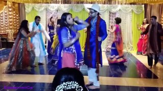 Romantic Desi Couples Dance On Mehndi