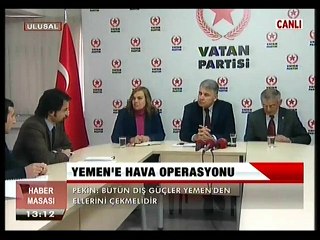 Pekin ; Yemen'de barış istiyoruz. Emperyalizmin oyununa gelmeyin.