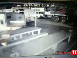 Akılalmaz ölüm kamerada: Feci şekilde can verdi