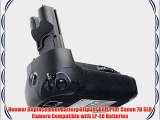 Neewer Replacement Battery Grip for BG-E7 for Canon 7D SLR Camera Compatible with LP-E6 Batteries