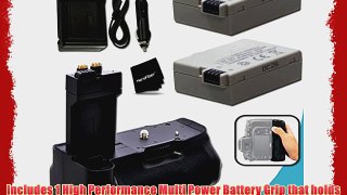 High Performance Battery Grip for Canon EOS Rebel T5i T4i T3i T2i EOS 700D 650D 600D 550D DSLR