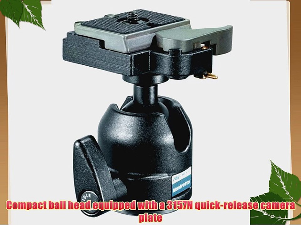 Manfrotto 486RC2 Compact Ball Head with RC2 Rapid Connect System