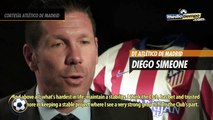 Lo más difícil es la estabilidad: Diego Simeone