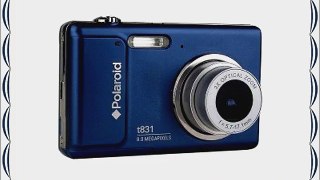 Polaroid t831 8MP 3x Optical/4x Digital Zoom Camera (Blue)