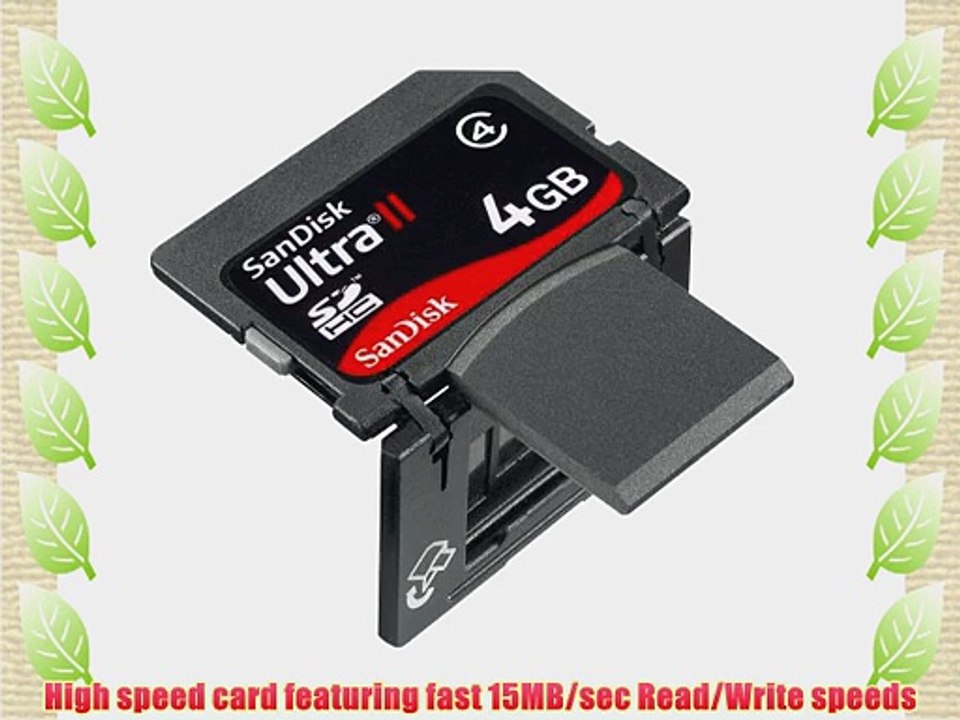 SanDisk SDSDPH-004G-A11 4GB/15MB Ultra II SD Plus Card