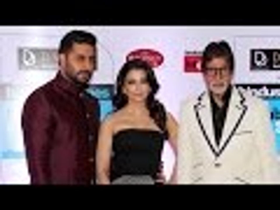 Aishwarya Rai Bachchan Abhishek Bachchan Amitabh Bachchan @ HT Mumbai's Most Stylish Awards 2015