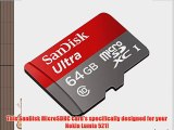 Professional Ultra SanDisk 64GB MicroSDXC Card for Nokia Lumia 521 Smartphone is custom formatted