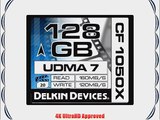 Delkin 128 GB CF 1050X UDMA 7 Cinema Memory Card (DDCF1050-128 GB)