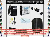 Must Have Accessory Kit For Fuji Fujifilm FinePix F800EXR F770EXR F750EXR F660EXR F600EXR F505EXR