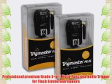 Aputure Trigmaster Plus Kit 2.4GHz Radio Remote Flash Trigger and Shutter Cable Release for