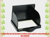 DSLRKIT LCD Screen Hood Pop-Up Shade Cover for CANON 5D Mark III 5D III