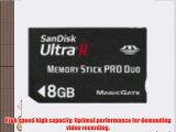 SanDisk 8GB Ultra II Memory Stick PRO Duo