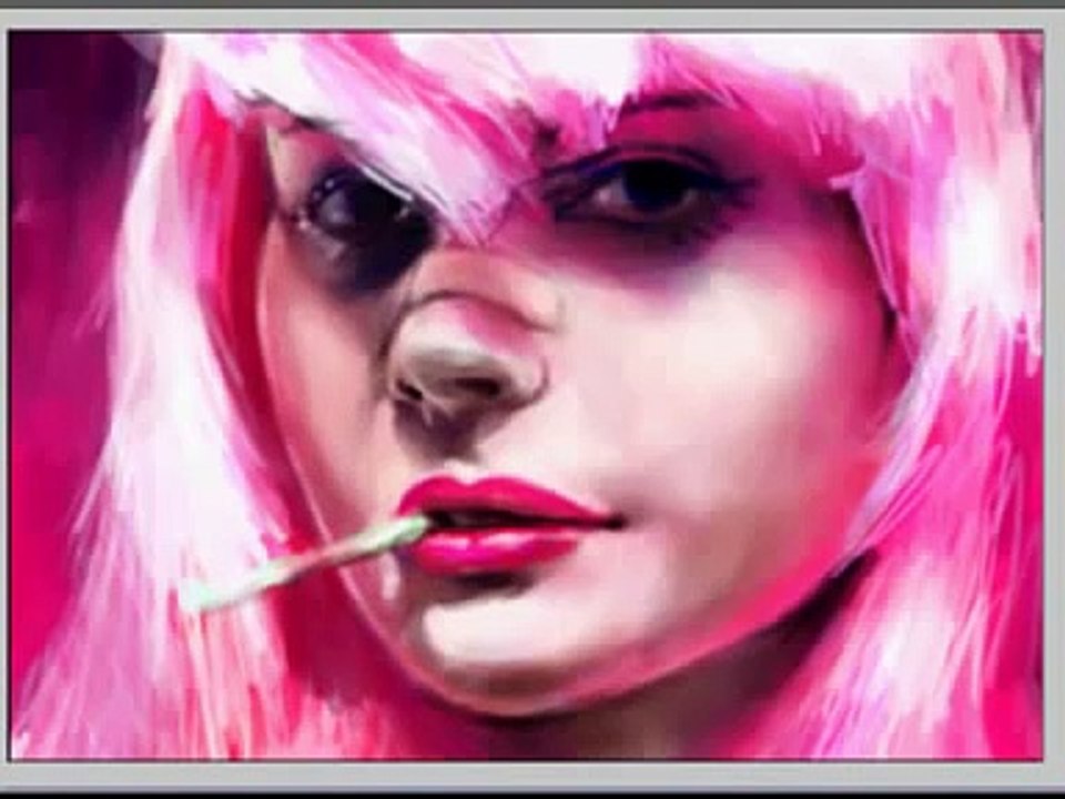 Smoking Cyborg Lady