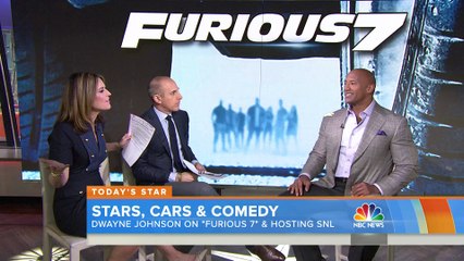 Dwayne Johnson In 'Fast 7', New Baywatch Movie  TODAY 1080p