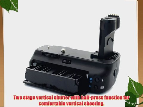 Meike? Professional Battery Grip for Canon EOS EOS 50D 40D 20D 30D Replace BG-E2N