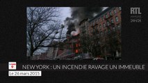 19 blessés dont 4 graves dans un violent incendie à New York