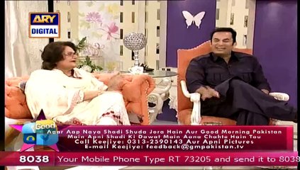 Nauman Masood's Mother Telling Funny Incidents which she Did With Him In His Childhood