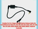 Fotodiox Pro Pre-Trigger Remote Shutter Release Cable fits PocketWizard for Nikon D1 D1H D1X
