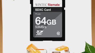 64GB Class 10 SDXC High Speed Memory Card 50MB/Sec. For Canon XA10 Cameras. Perfect for high-speed