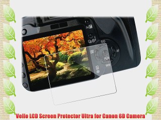 Vello LCD Screen Protector Ultra for Canon 6D Camera