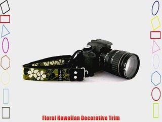 Hibiscus Fields 1.5 DSLR Camera Strap