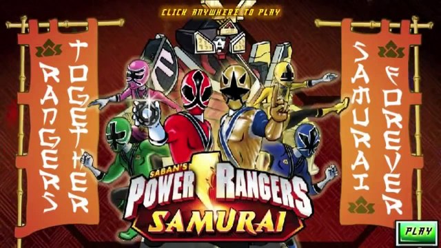 Power Rangers Samurai NEW GAMES Super Samurai Power Rangers Games