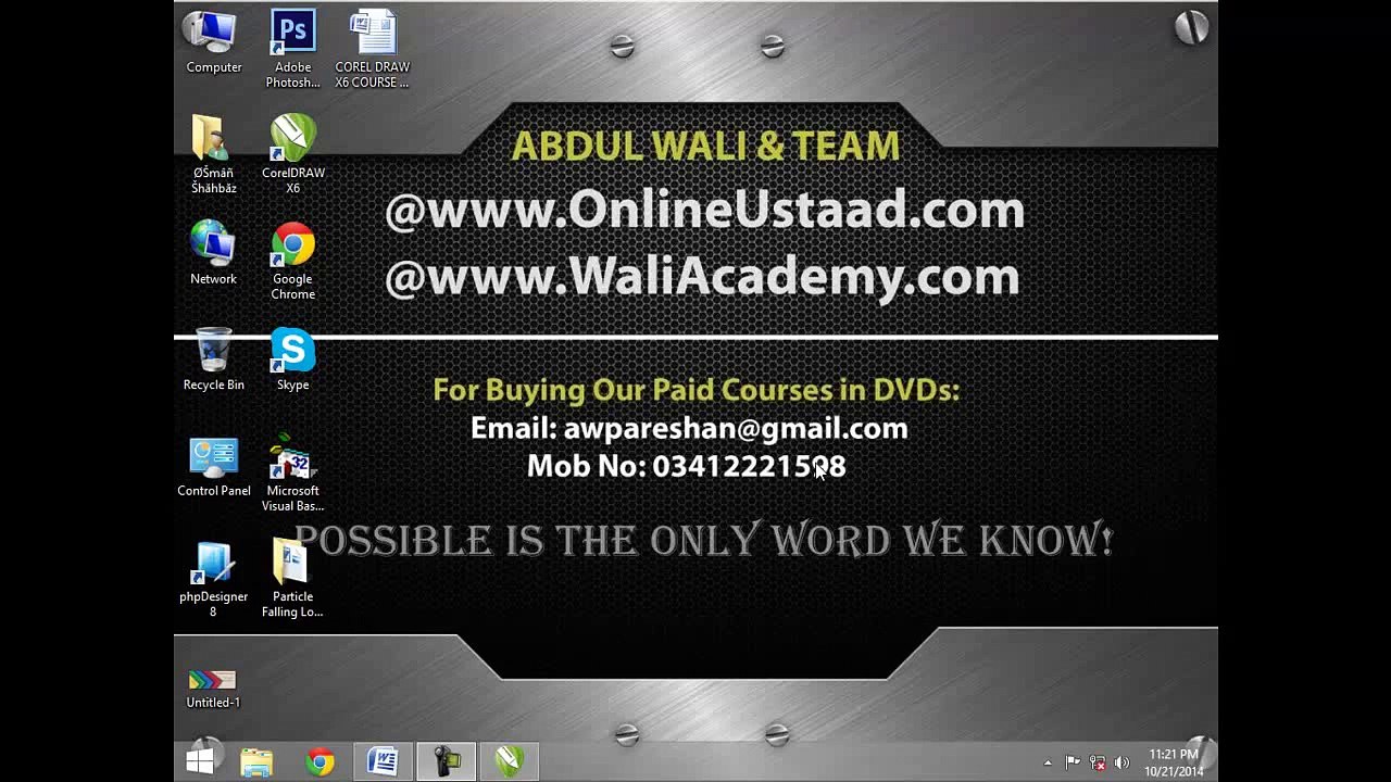 L12-Corel Draw X6 Tutorials in Urdu-Startupspk