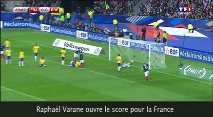 La France battue à domicile par le Brésil (1-3)