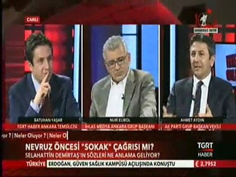 Nevruz Öncesi Selahattin Demirtaş'ın Açıklamaları Barışa Hizmet Etmiyor - Adıyaman Milletvekili TBMM Ak Parti Grup Başkanvekili Ahmet Aydın