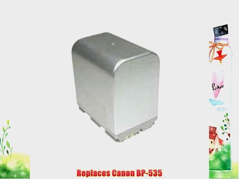 Replacement Battery for Canon BP-508 BP-511 BP-511A BP-512 BP-514 BP-522 BP-535 works with