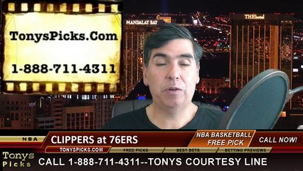 Philadelphia 76ers vs. LA Clippers Free Pick Prediction NBA Pro Basketball Odds Preview 3-27-2015