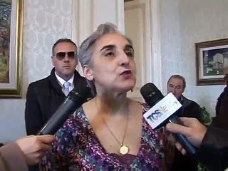 Visita del Console generale Usa a Palazzo del CarmineVisita del Console generale Usa